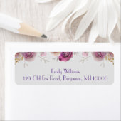 Mooie Floral Beauty Etiket (Insitu)