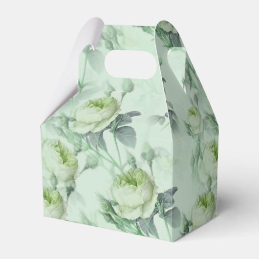Mooie  Floral Bedankdoosjes (Voorkant Zijde)