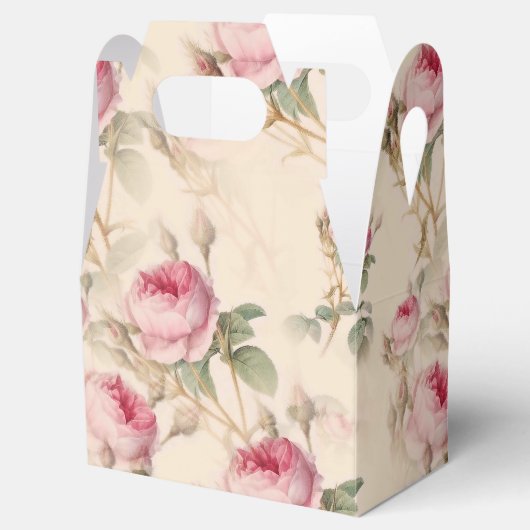 Mooie  Floral Bedankdoosjes (Geopend)