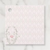 Mooie Floral Bedankjes Labels (Voorkant)