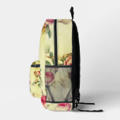 Mooie Floral Bedrukte Rugzak (Rechts)