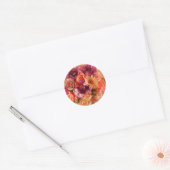 Mooie Floral bruiloft Envelope zegels (Envelop)