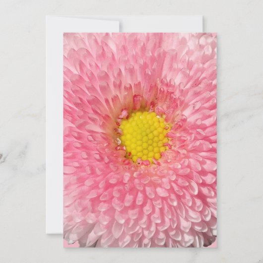 Mooie Floral-bruiloft Kaart (Achterkant)