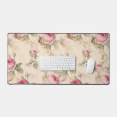 Mooie  Floral Bureaumat (Keyboard & Muis)