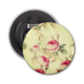 Mooie  Floral Button Flesopener (Voorkant)