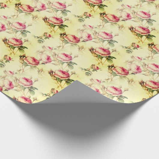 Mooie  Floral Cadeaupapier (Hoek)