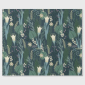 Mooie Floral Cadeaupapier (Vlak)