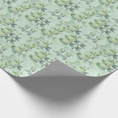 Mooie  Floral Cadeaupapier (Hoek)