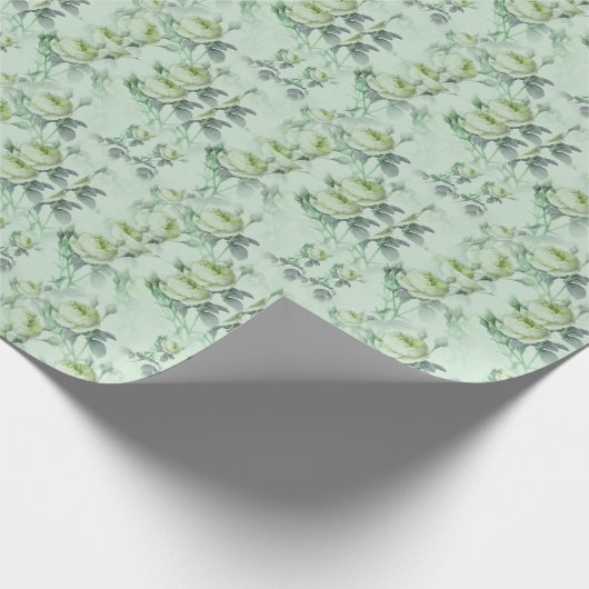 Mooie Floral Cadeaupapier (Hoek)