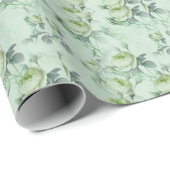 Mooie  Floral Cadeaupapier (Rol Hoek)