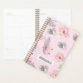 Mooie Floral camera lichtroze Planner (Display)