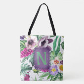 Mooie Floral-Canvas tas (Voorkant)