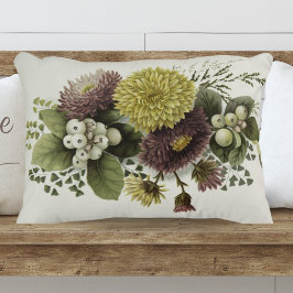 Mooie  Floral Chrysanthema's Accent Kussen