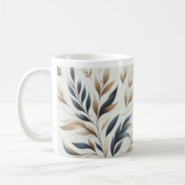 Mooie Floral Design Koffie Mok/ Elegant Design Koffiemok