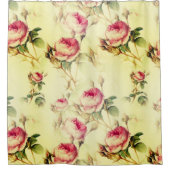 Mooie  Floral Douchegordijn (Voorkant)