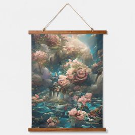 Mooie Floral Dream Fantasy Artwork Hangend Wandkleed