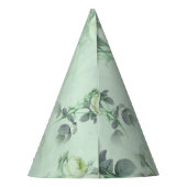 Mooie Floral Feesthoedjes (Achterkant)