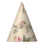 Mooie  Floral Feesthoedjes (Achterkant)