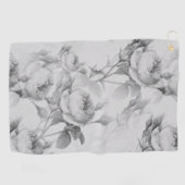 Mooie  Floral Golfhanddoek (Horizontaal)