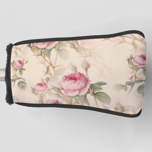 Mooie  Floral Golfheadcover (Voorkant)