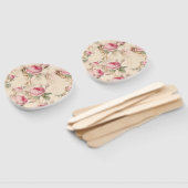Mooie  Floral Handwaaier (Niet-gemonteerd)