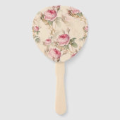 Mooie  Floral Handwaaier (Voorkant)