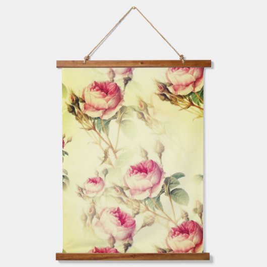 Mooie  Floral Hangend Wandkleed (Voorkant)
