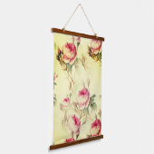 Mooie  Floral Hangend Wandkleed (Gebogen)