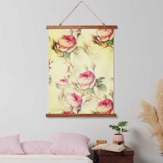 Mooie  Floral Hangend Wandkleed (Slaapkamer)