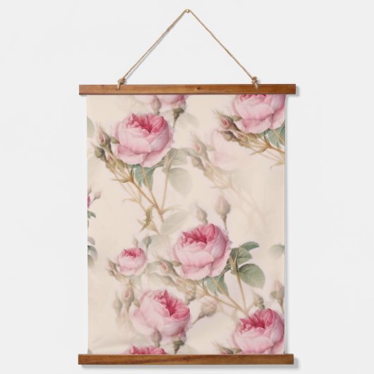 Mooie  Floral Hangend Wandkleed (Voorkant)