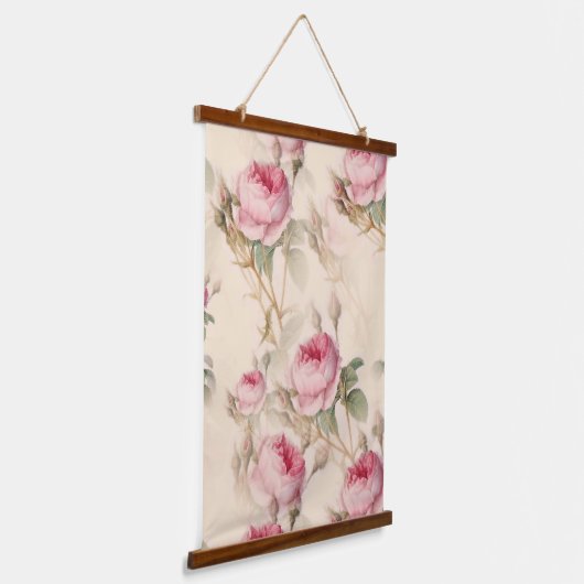 Mooie  Floral Hangend Wandkleed (Gebogen)