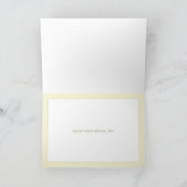 Mooie Floral Happy Jubileum Kaart (Binnen)