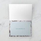 Mooie Floral Happy Jubileum Kaart (Binnen)