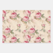 Mooie  Floral Inpakpapier Vel (Voorkant 3)