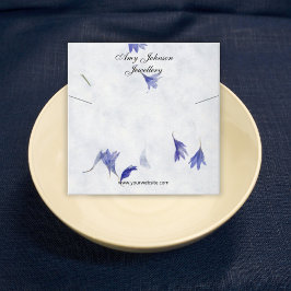 Mooie Floral Ketting Display Kaarten Vierkante Visitekaartje