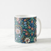 Mooie  Floral Koffiemok (Voorkant rechts)