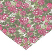 Mooie Floral Korte Tafelloper (Hoek)