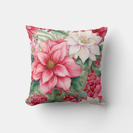 Mooie Floral Kussen (Voorkant)