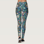 Mooie  Floral Leggings (Achterkant)