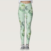 Mooie Floral Leggings (Voorkant)