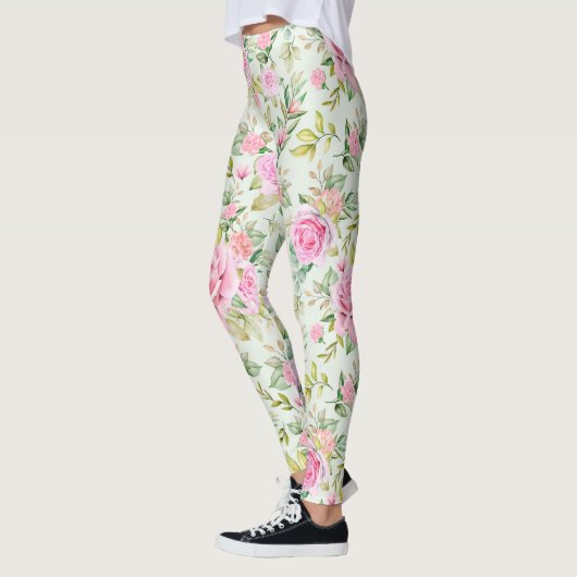 Mooie Floral-Leggings Leggings (Links)