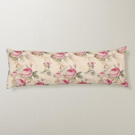 Mooie  Floral Lichaamskussen (Achterkant)