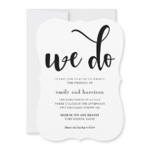 Mooie Floral met Whimsical Typography Wedding