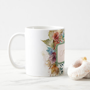 Mooie Floral-Moederdag Koffiemok