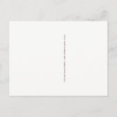 Mooie Floral | Nieuwe aankondiging adreswijziging (Achterkant)