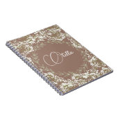 Mooie Floral Notitieboek (Rechterzijde)