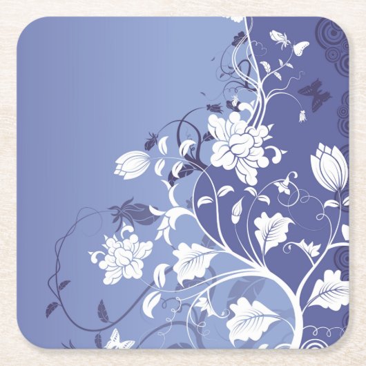 Mooie Floral Onderzetter set (Voorkant)