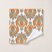 Mooie Floral Paisley Patroon Badhanddoek Set Bad Handdoek (Wasdoekje)
