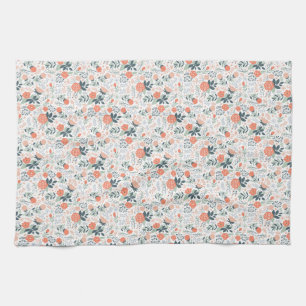 Mooie Floral Pattern Girly Theedoek