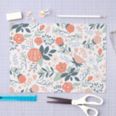 Mooie Floral Pattern Girly Tissuepapier (Craft)